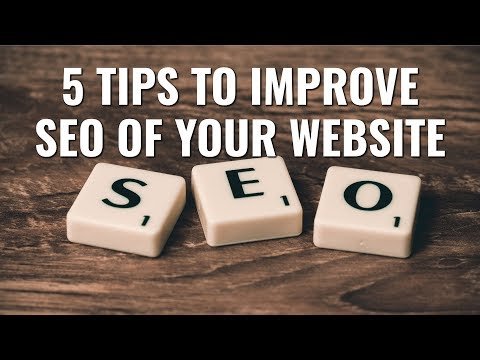 Illustration showing key SEO tips for website optimization with graphs and icons - Amnadigitaltraining